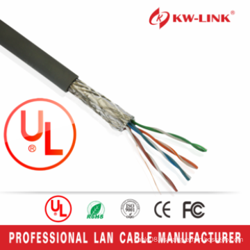 Cable trenzado Cat5e, 24AWG FTP Cable Cat5e